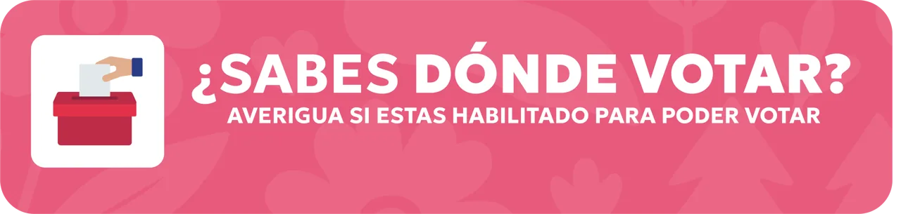 Consulta tu local de votación